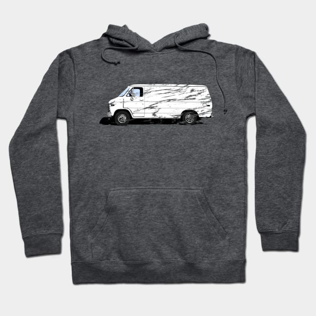 Retro Kidnapper Van Hoodie by ilrokery